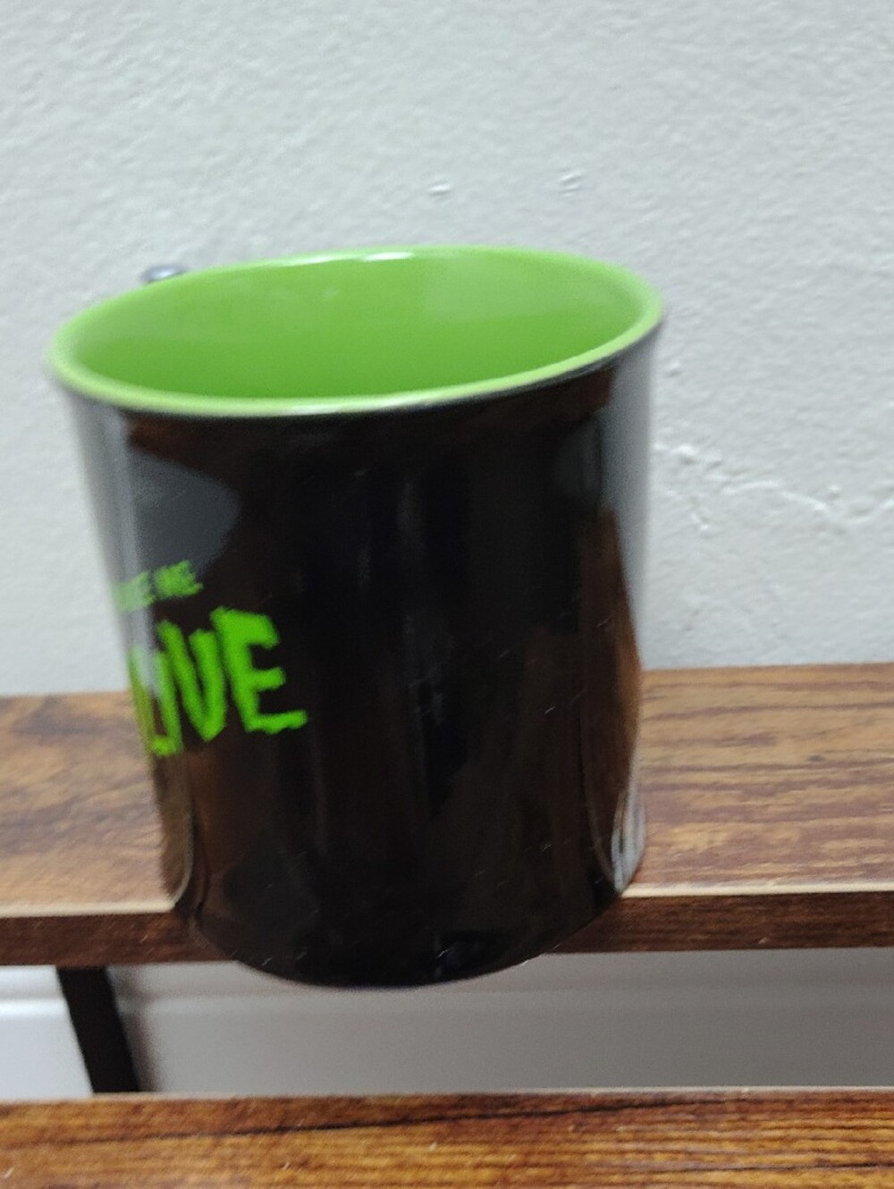 Universal Studios Monsters Frankenstein Ceramic Coffee Mug with Screw-Handle - Picture 4 of 6